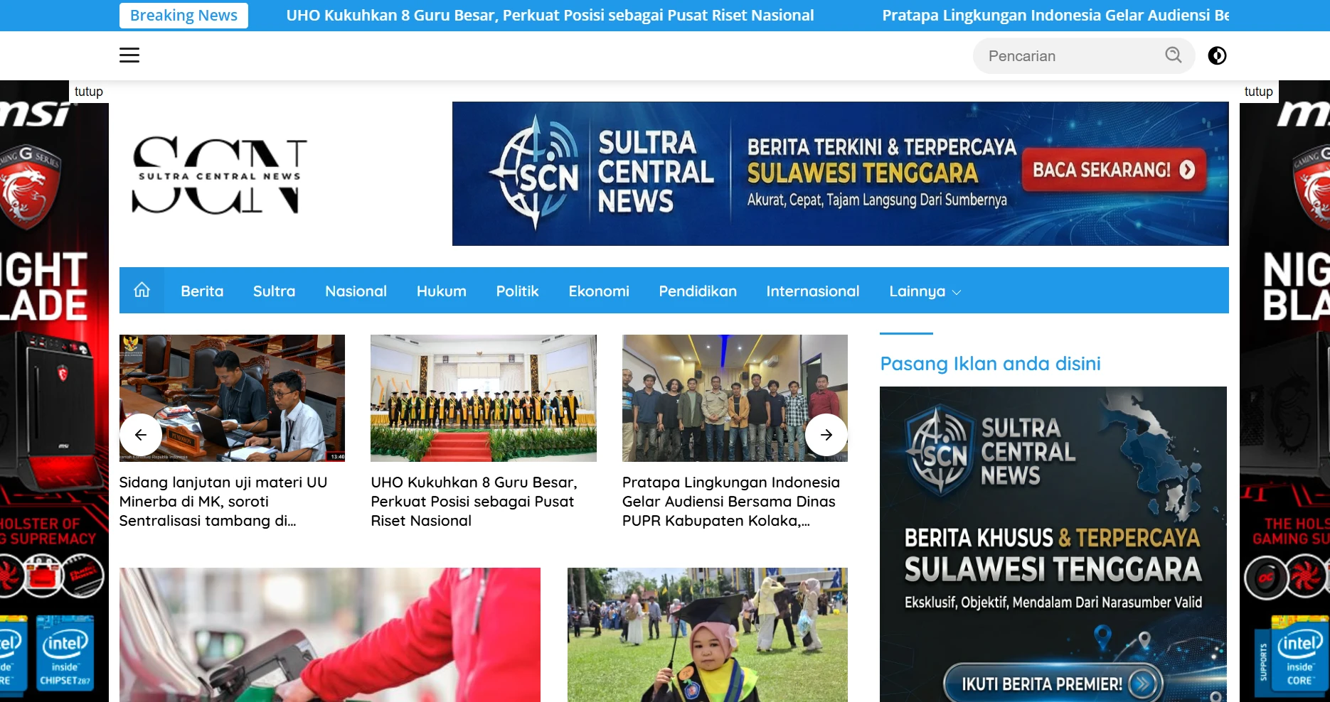 Portofolio Sultra Central News